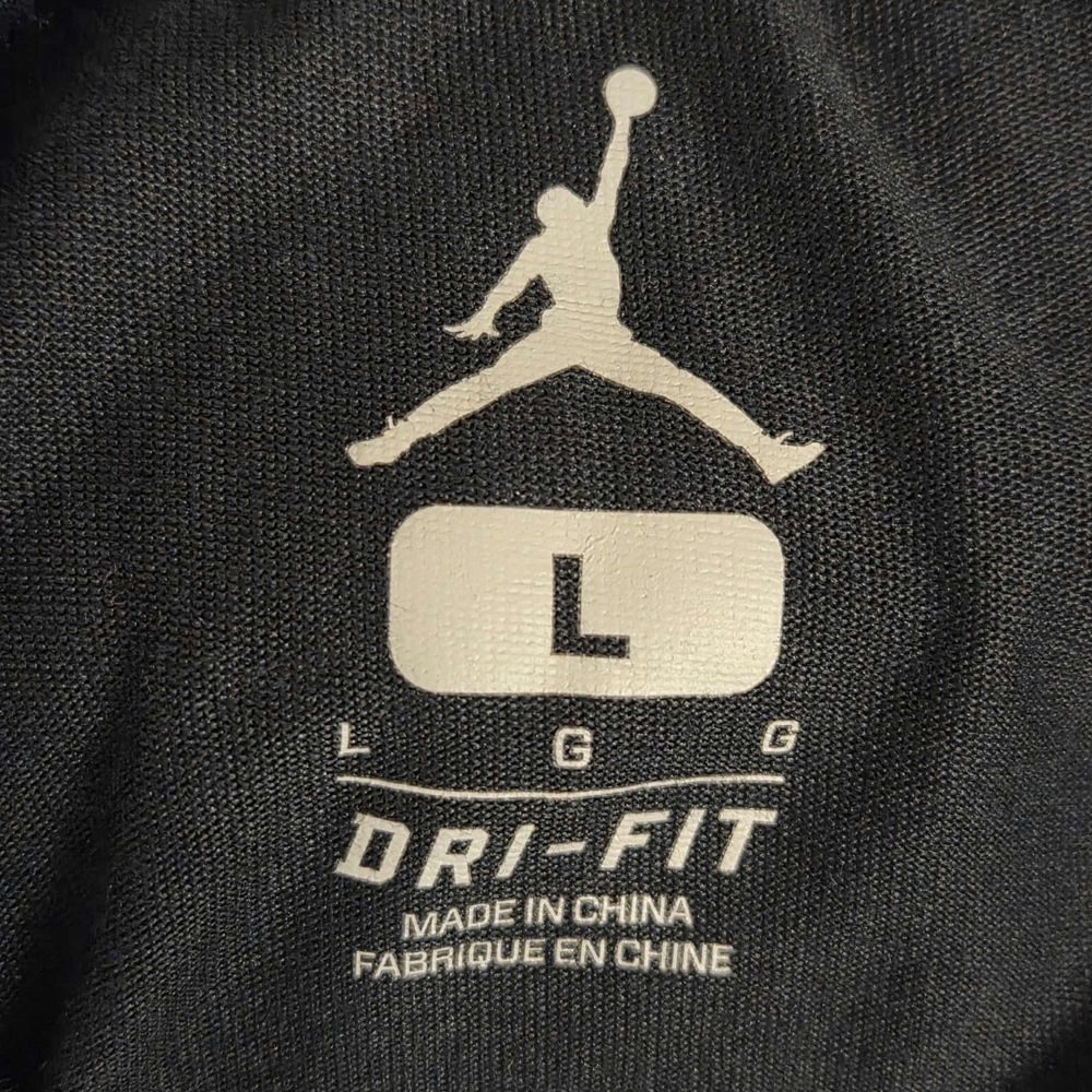 Nike Black Graphic Tee with Athlete Print - Picture 3 of 3